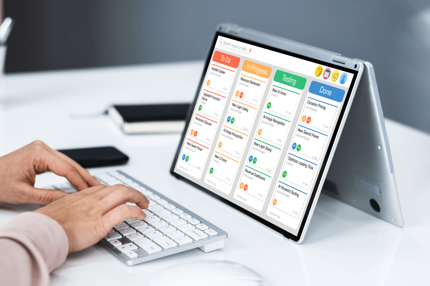 efficient project scheduling