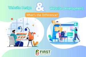 The difference between web design and web development