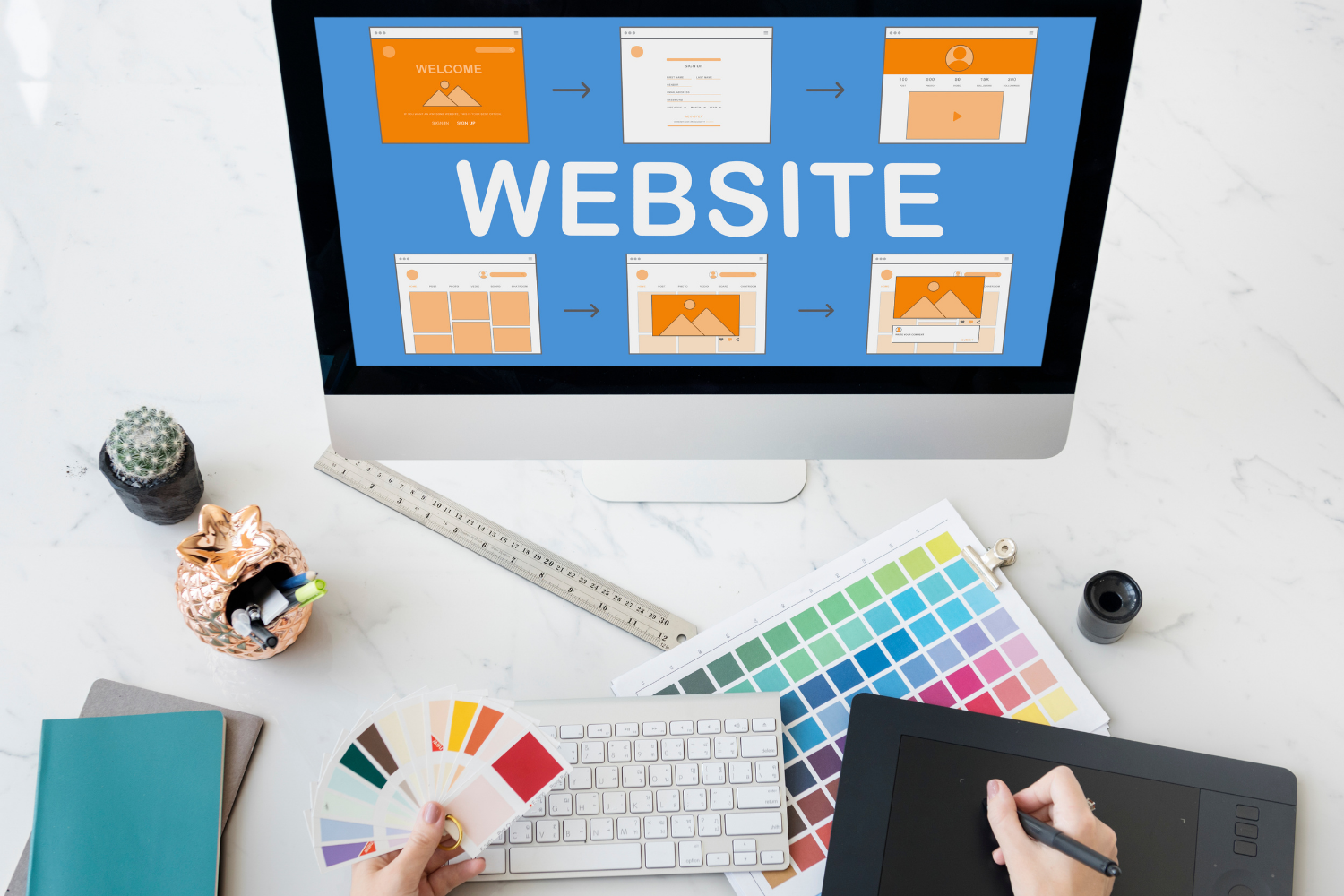 What website design is.