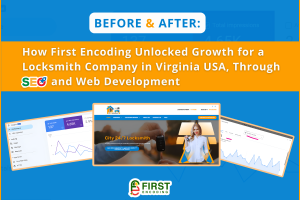 First Encoding transformed City 24/7 Locksmith with strategic SEO and web development